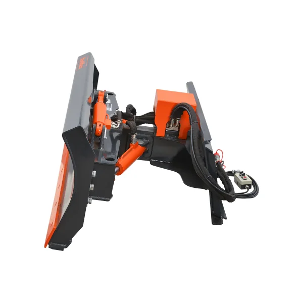 72" Hydraulic Skid Steer 6 Way Dozer Blade Snow Pusher Attachment, Industrial Series - Image 4
