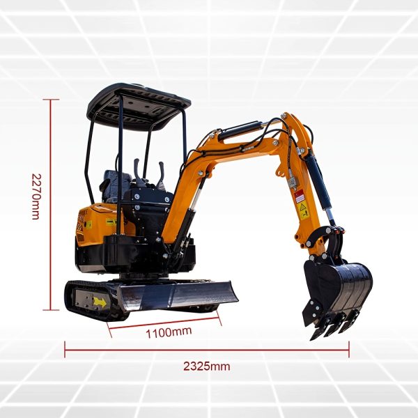 1.3 Ton Hydraulic Mini Excavator - Image 4